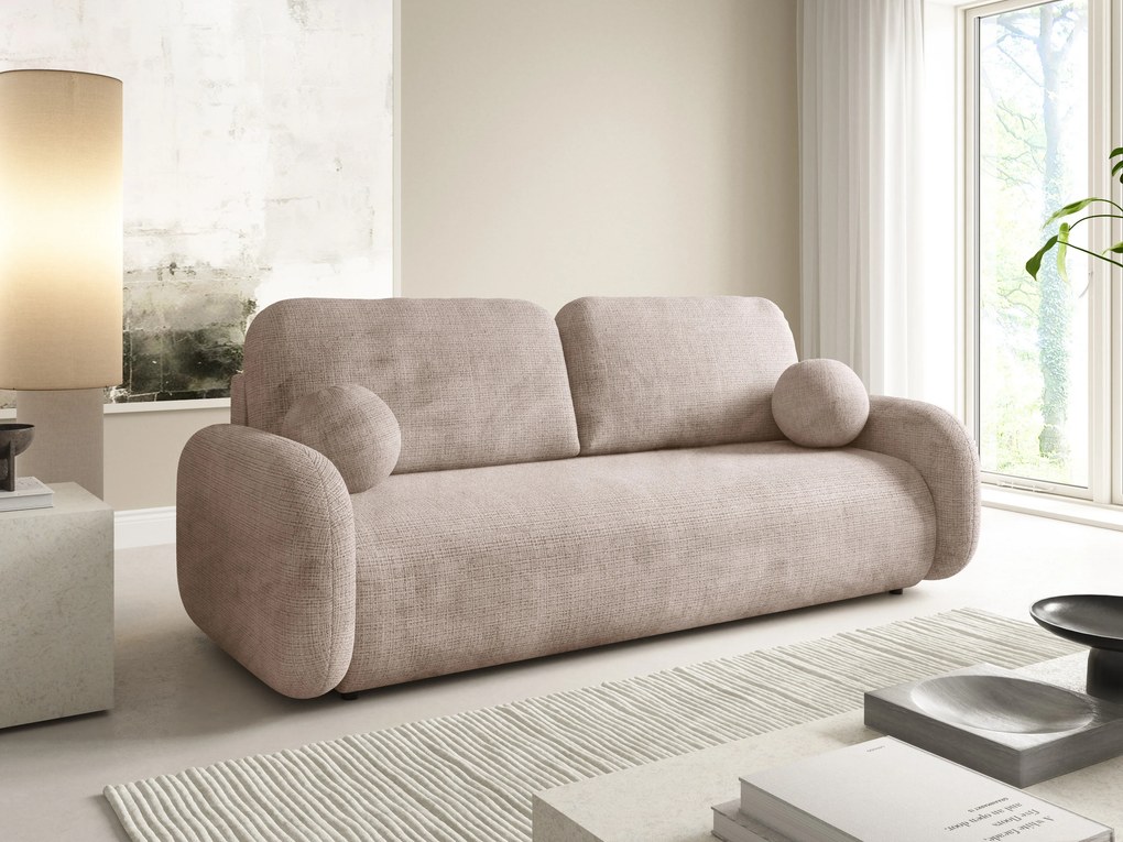 Slaapbank Arcadia 108, Aanwezig, 90x220x92cm, 70 kg, Poten: Kunststof