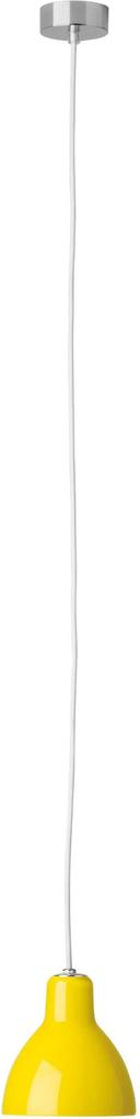 Rotaliana Luxy H5 hanglamp Geel met witte draad