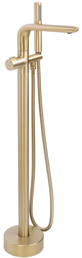 Vloeren  badmengkraan Rea Clark Gold Brush