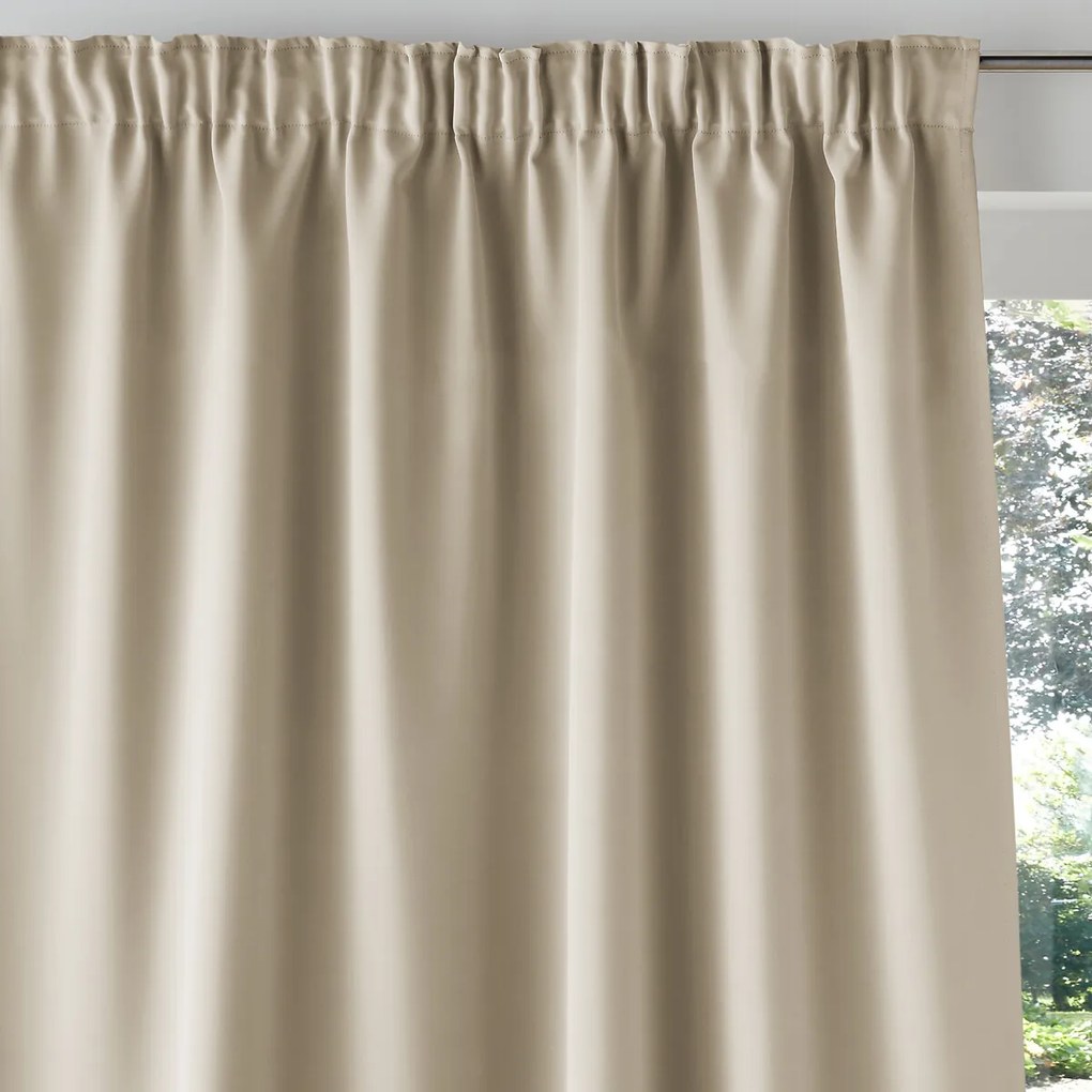 Verduisteringsgordijn, met aangerimpelde bies en golf, VODA