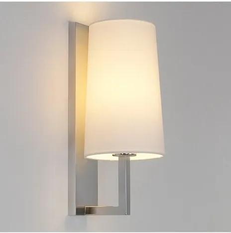 Astro Riva 350 wandlamp exclusief E27 chroom 8x35cm IP44 staal A 0988