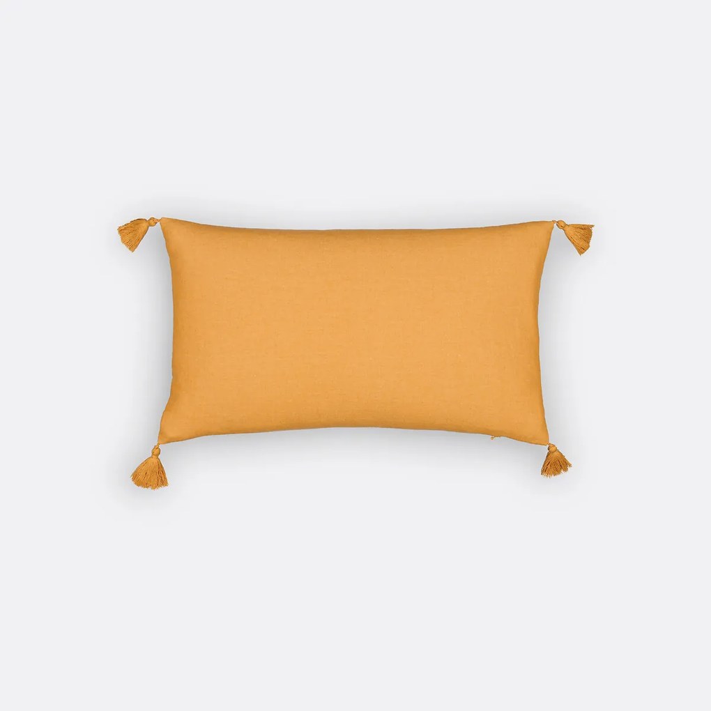 Rechthoekige kussenhoes in linnen/katoen, Lincot