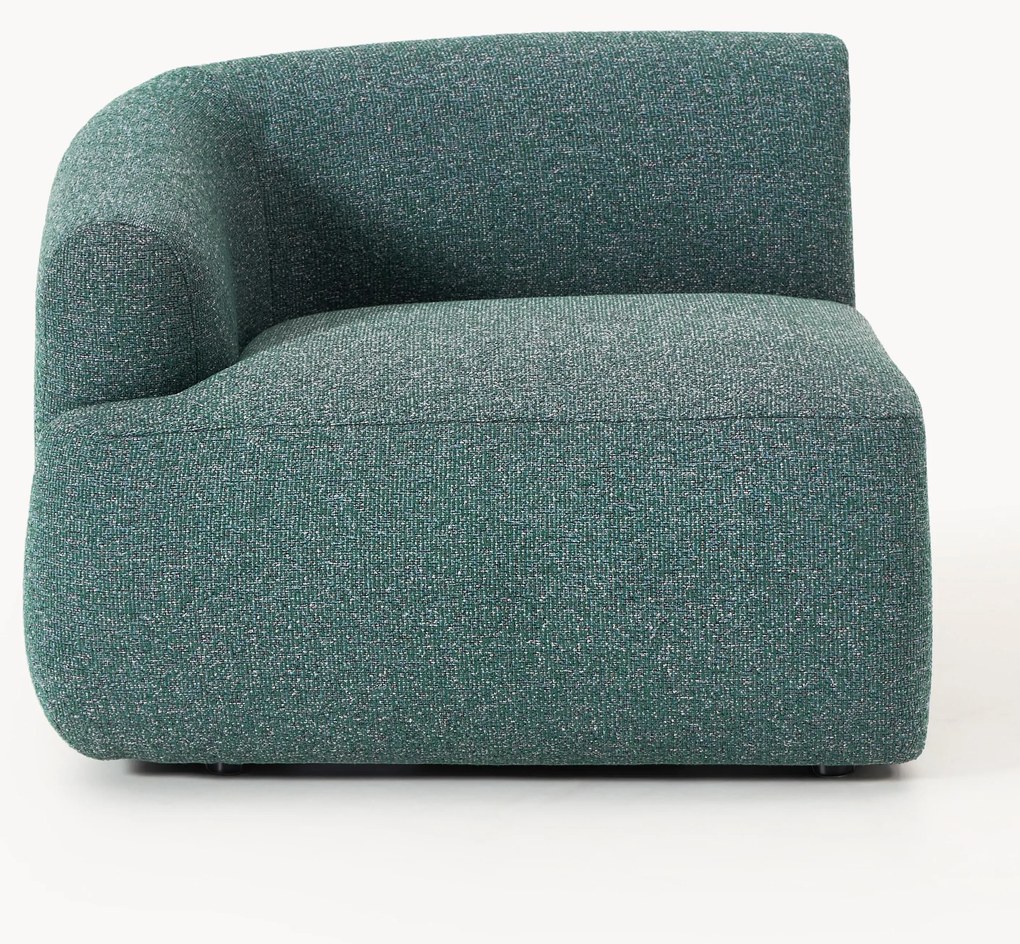 Bouclé hoekmodule Sofia