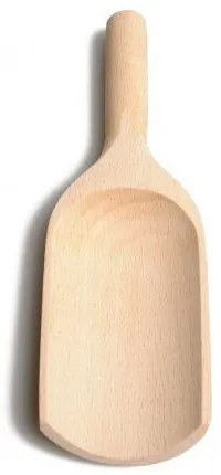 Schepje, beukenhout, 14 cm