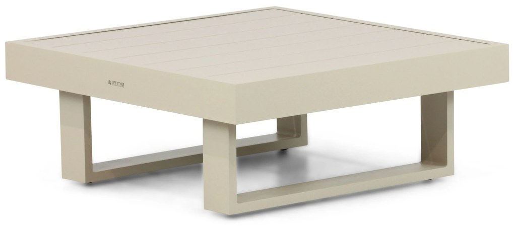Hoek loungeset 5 personen Aluminium Taupe Lifestyle Garden Furniture Lorenzo
