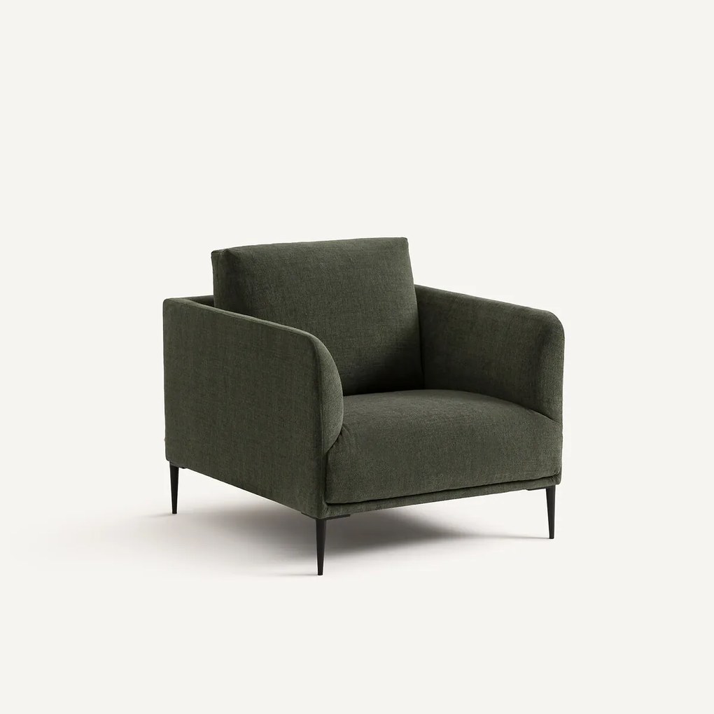 Polyester fauteuil, Oscar, ontwerp Emmanuel Gallina