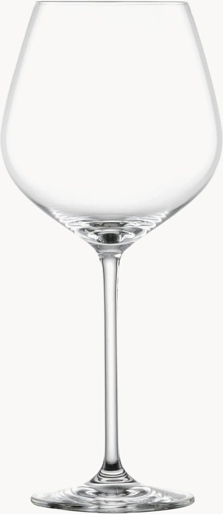 Rode wijnglazen Fortissimo, 4-delig
