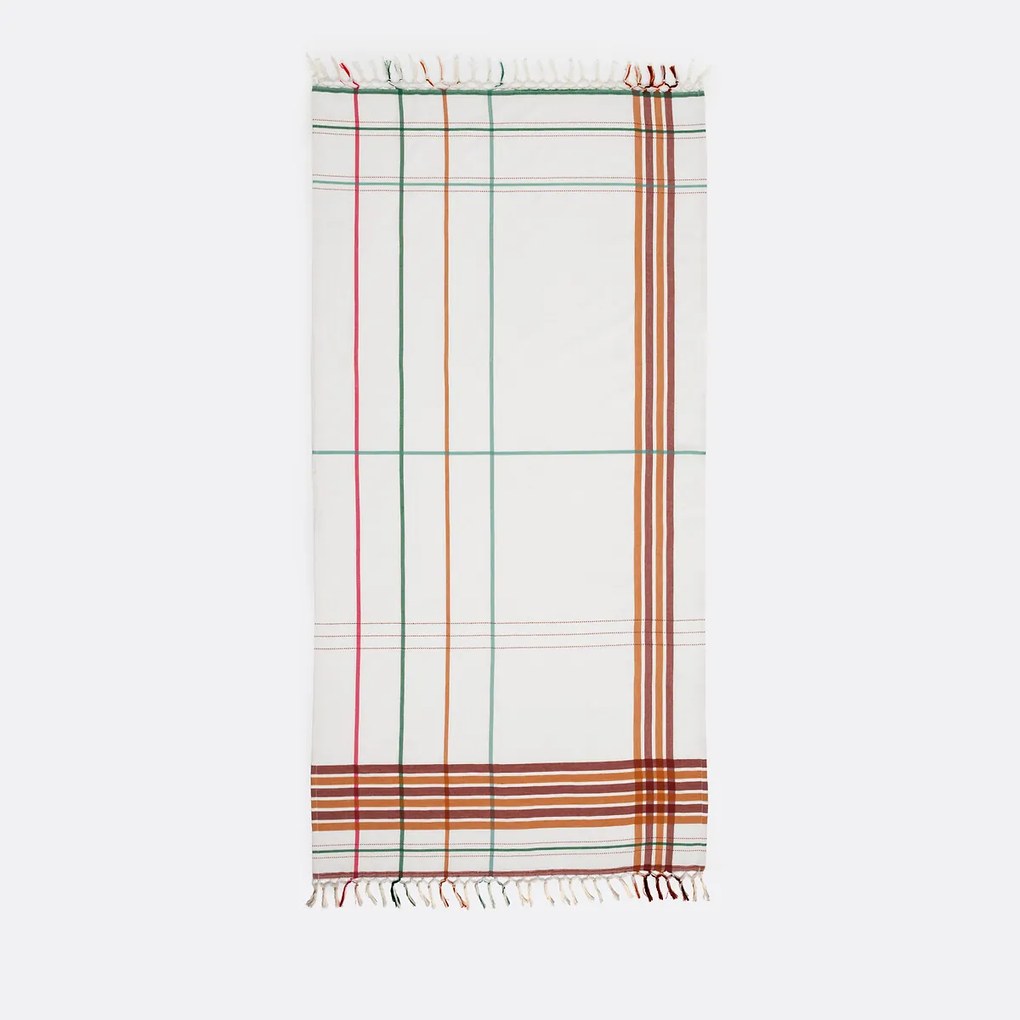 Fouta XL strepen, geweven katoen geverfd, Socco