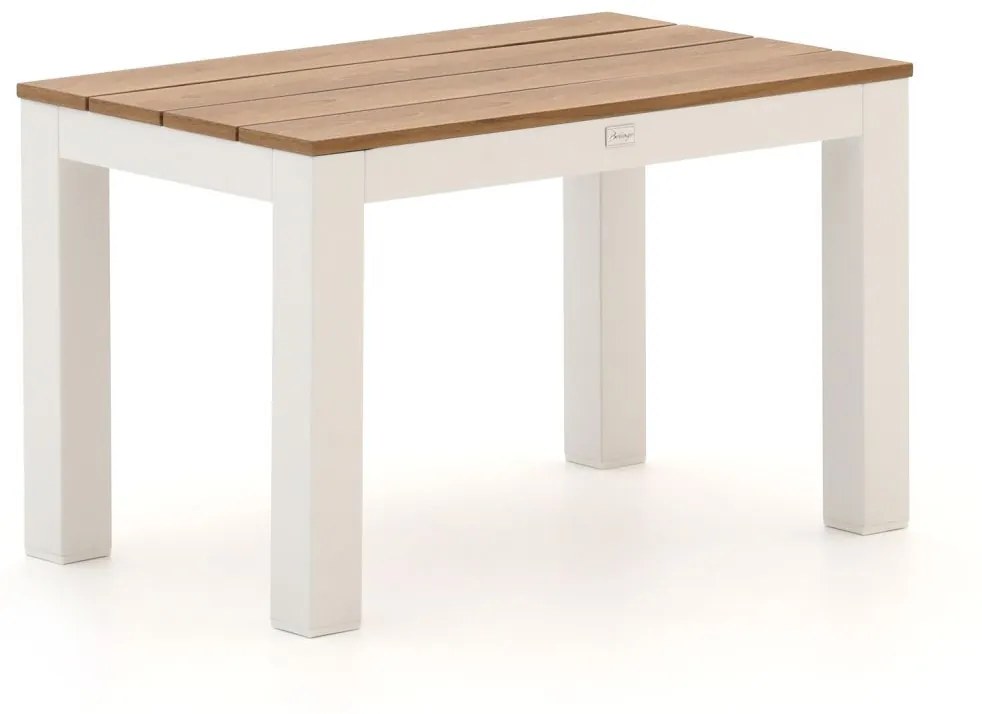 Picknickbank Bellagio  | Aluminium/Polywood | 1 persoon | Tuinbank Wit | 73cm | Kees Smit Tuinmeubelen
