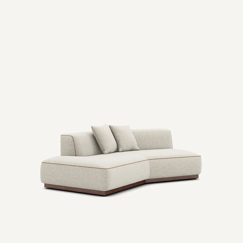 Linker helft zetel in gevlekt canvas, JACOPO