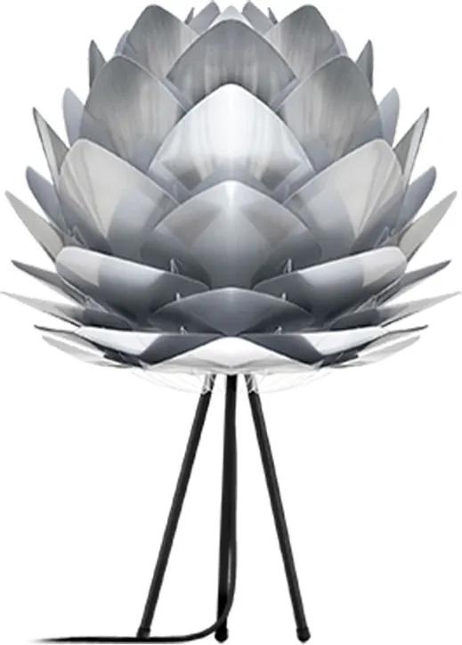 UMAGE Silvia Medium Ø 50 cm - Tafellamp - Tripod zwart- Lampenkap - Verstelbare standaard - Blaadjes - Artichok - Metaal - Design - Scandinavisch