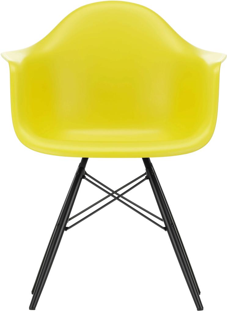Vitra Eames DAW stoel met zwart esdoorn onderstel Sunlight