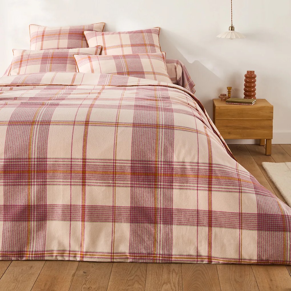 Kussensloop in katoenen flanel, Dollon