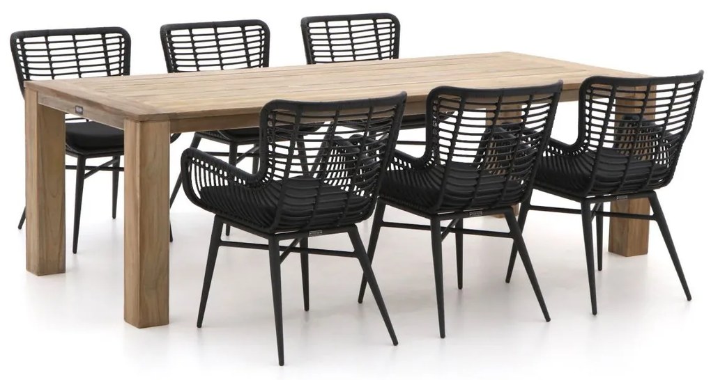 Intenso Asti/ROUGH-X 240cm dining tuinset 7-delig