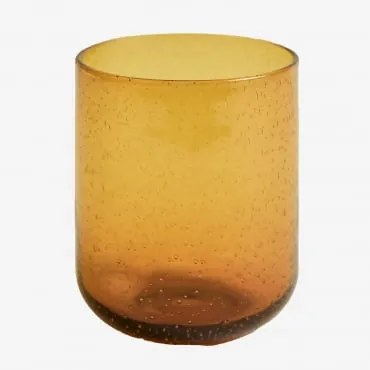 Pack Van 4 Glazen Bekers 32 Cl Gulix Gele Oker - Sklum