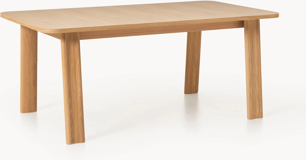 Uitschuifbare eettafel Ember, in verschillende formaten