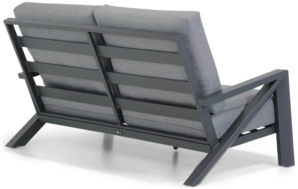 Stoel en Bank Loungeset 5 personen Aluminium Grijs  Santika Furniture Santika Cinta