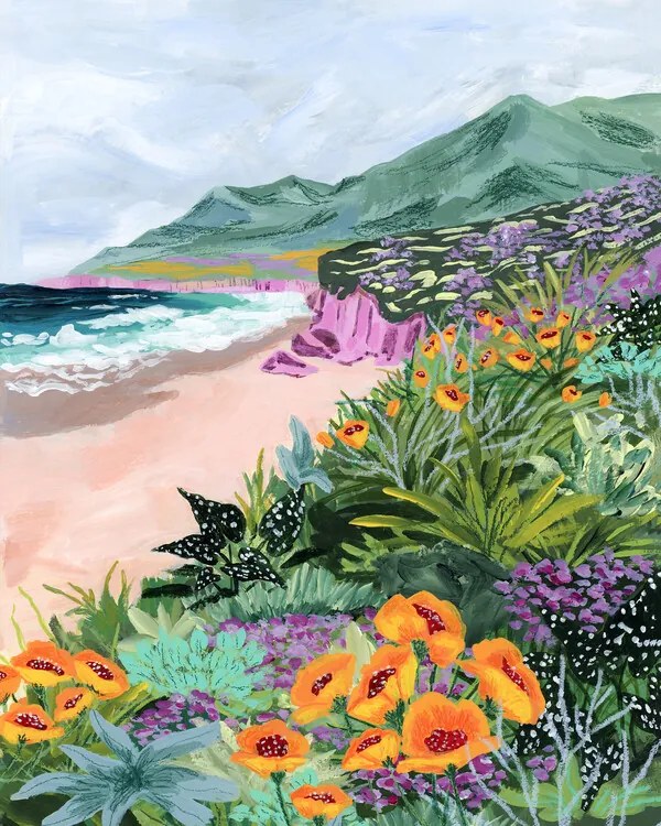 Ilustratie Coastal Bluffs, Sarah Gesek