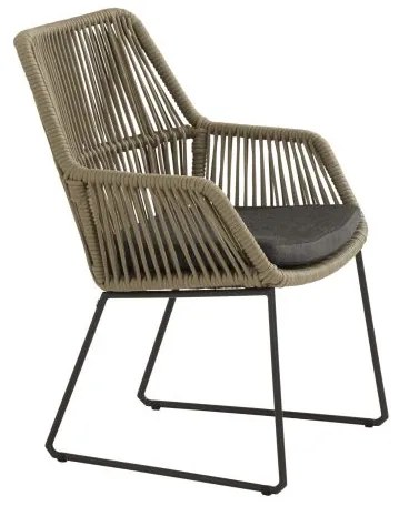 4 Seasons Outdoor Ramblas Dining Chair SALE  Tuinstoel    taupe weerbestendig