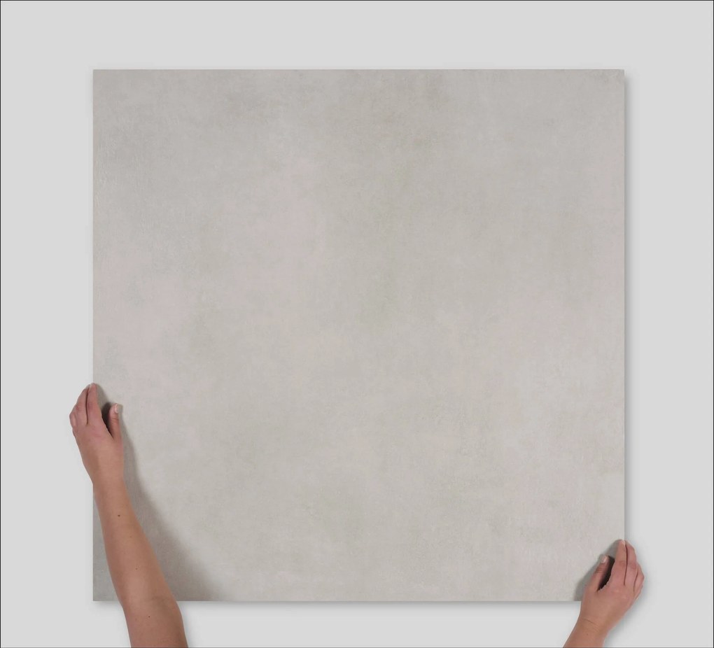 Vloer-/wandtegel betonlook CTC Beton 90x90cm neutraal grijs mat gerectificeerd