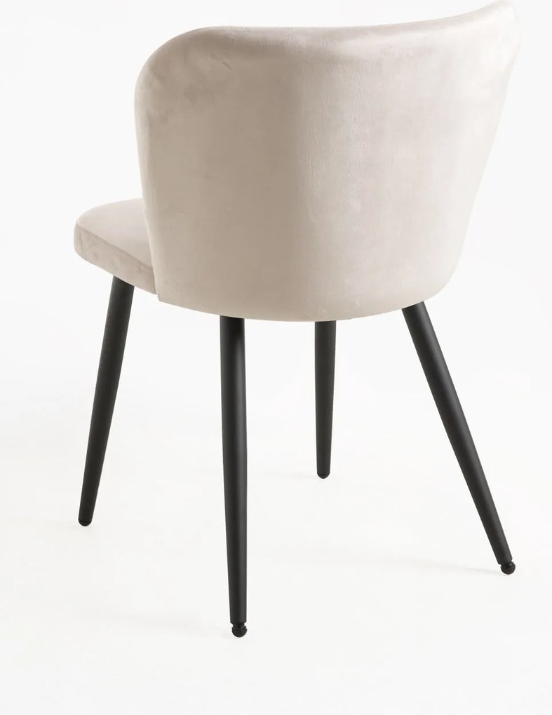 Set 4 Luk Fluwelen Stoelen