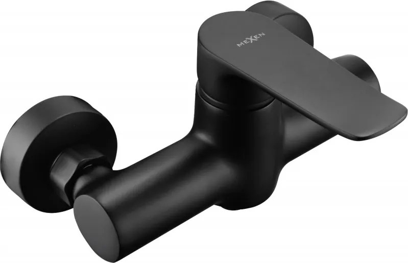 Mexen Pecos douchekraan, zwart - 72740-70