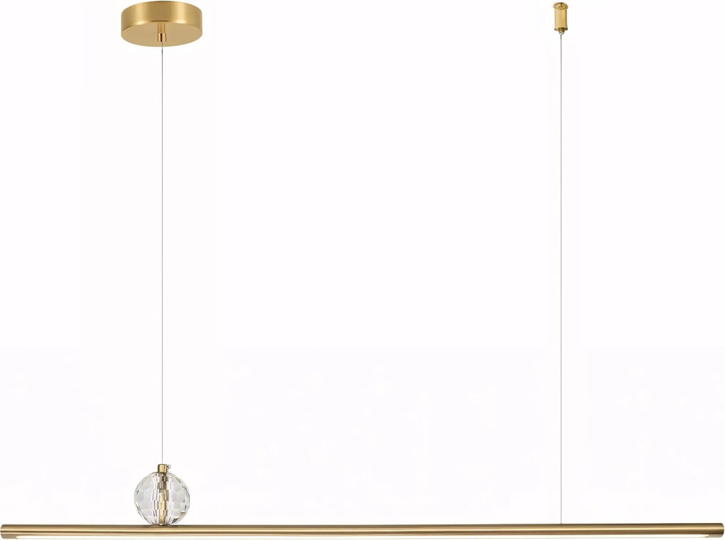 Lamp LED APP1778-CP Brush Gold