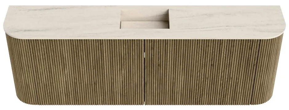Mondiaz Joya DLux 125cm toiletmeubel ronding links/rechts dusk met wastafel faye midden 1 kraangat meli