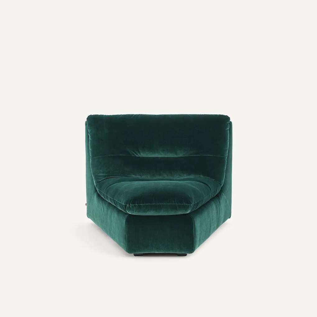 Modulaire hoek in fluweel, GIULIANO