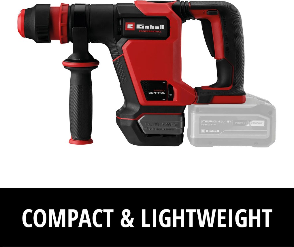Einhell Professional Accu Breekhamer TP-DH 18/4 Li BL Solo - Power X-Change