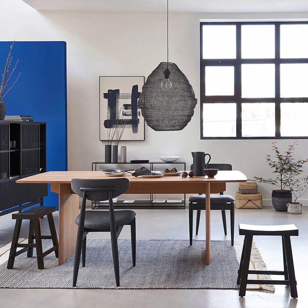 Hanglamp in ijzergaasØ54 cm, Mita