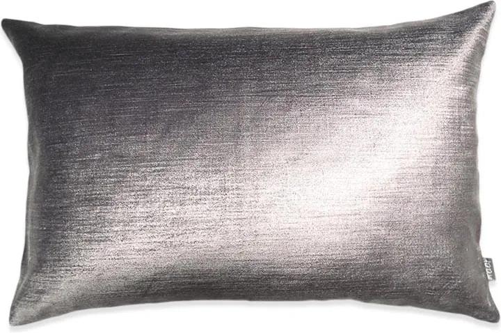 Kussen grijs, Famous Met binnenkussen 60 x 40 cm