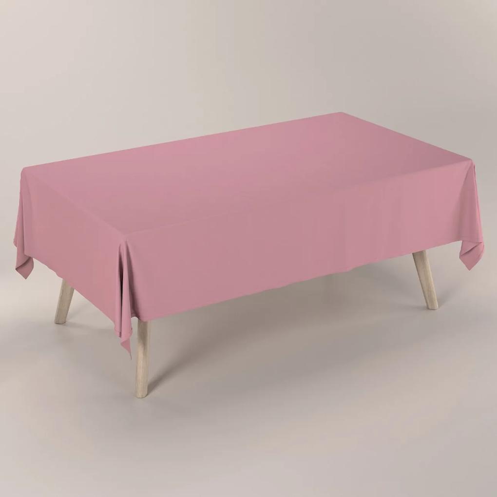 Dekoria Rechthoekig tafelkleed, dirty pink, 40 x 40 cm
