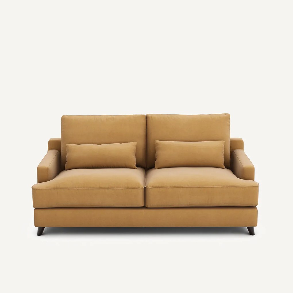 Slaapbank in linnen fluweel, ALWINE