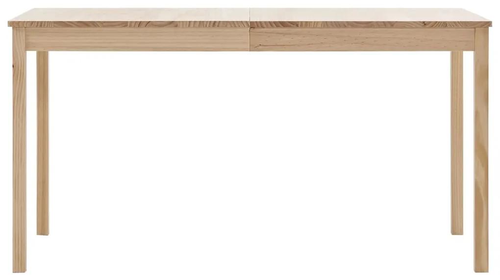 vidaXL Eettafel 140x70x73 cm grenenhout