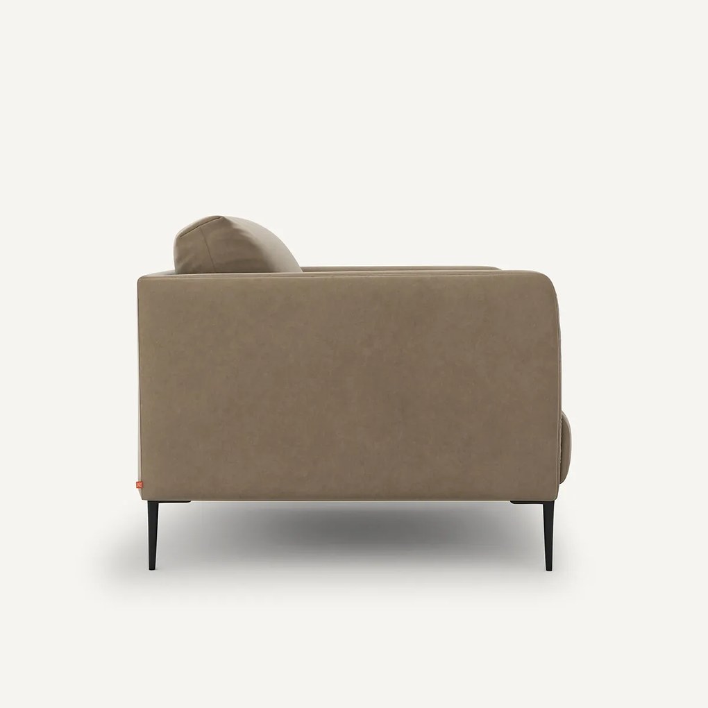 Fluwelen fauteuil, Oscar, ontwerp Emmanuel Gallina