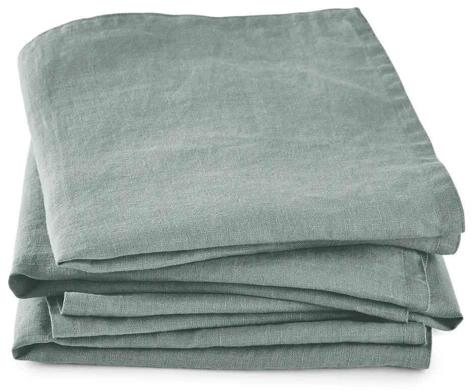 Set van 4 servetten van gewassen linnen Victorine