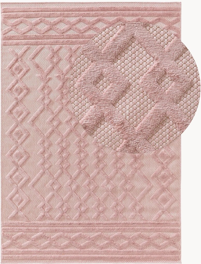 In- & outdoor hoog-laag vloerkleed Bonte