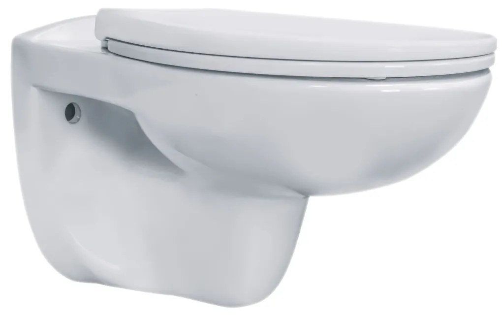 Sanigoods Will hangend toilet met softclose sluiting wit