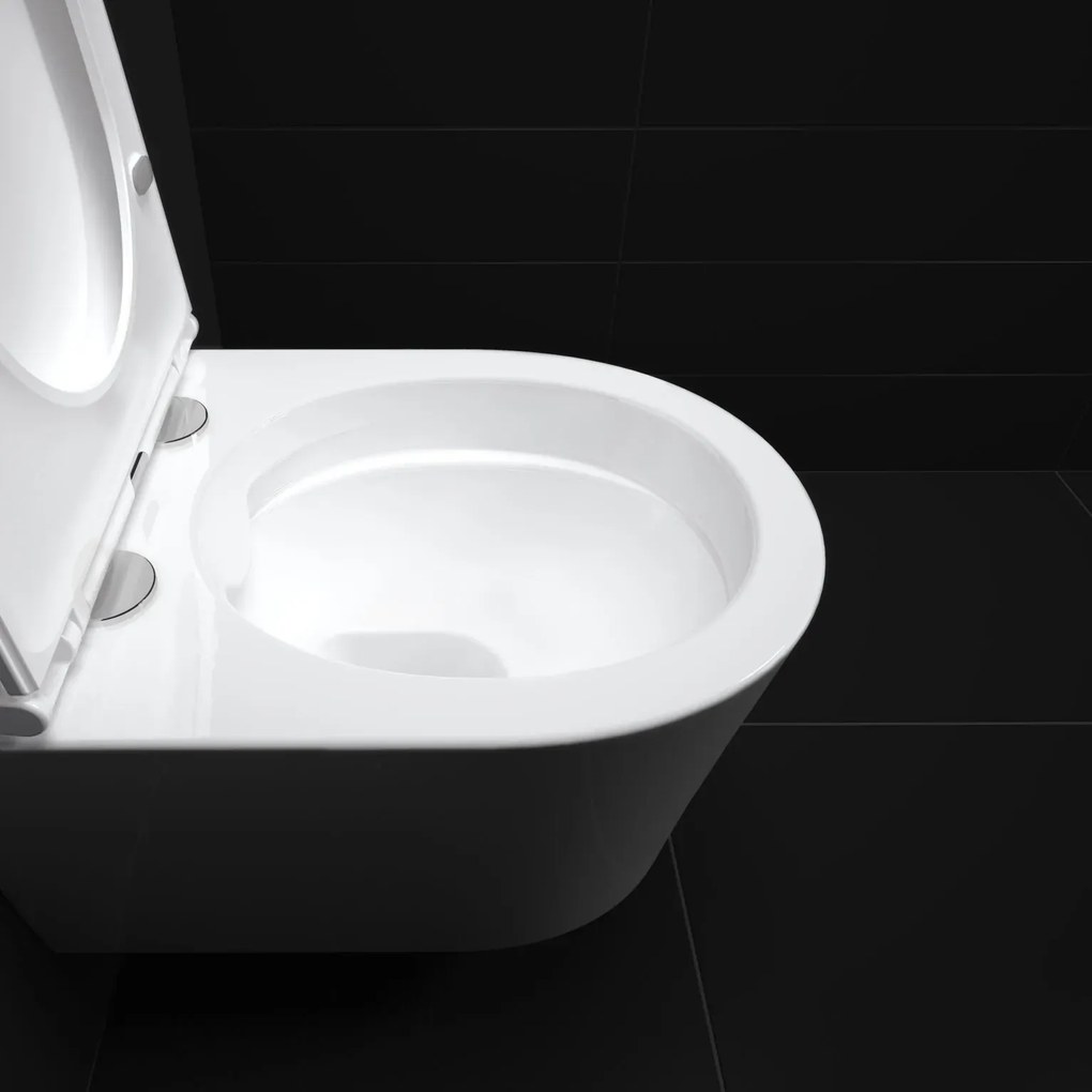 Clou InBe toiletruimte set met randloos toilet en fonteinset