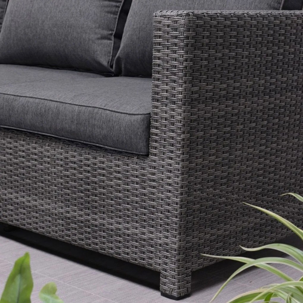 Garden Impressions Isabel loungeset 3-delig - donker grijs