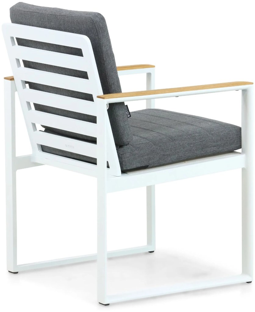 Tuinstoel Aluminium Wit Lifestyle Garden Furniture Faro
