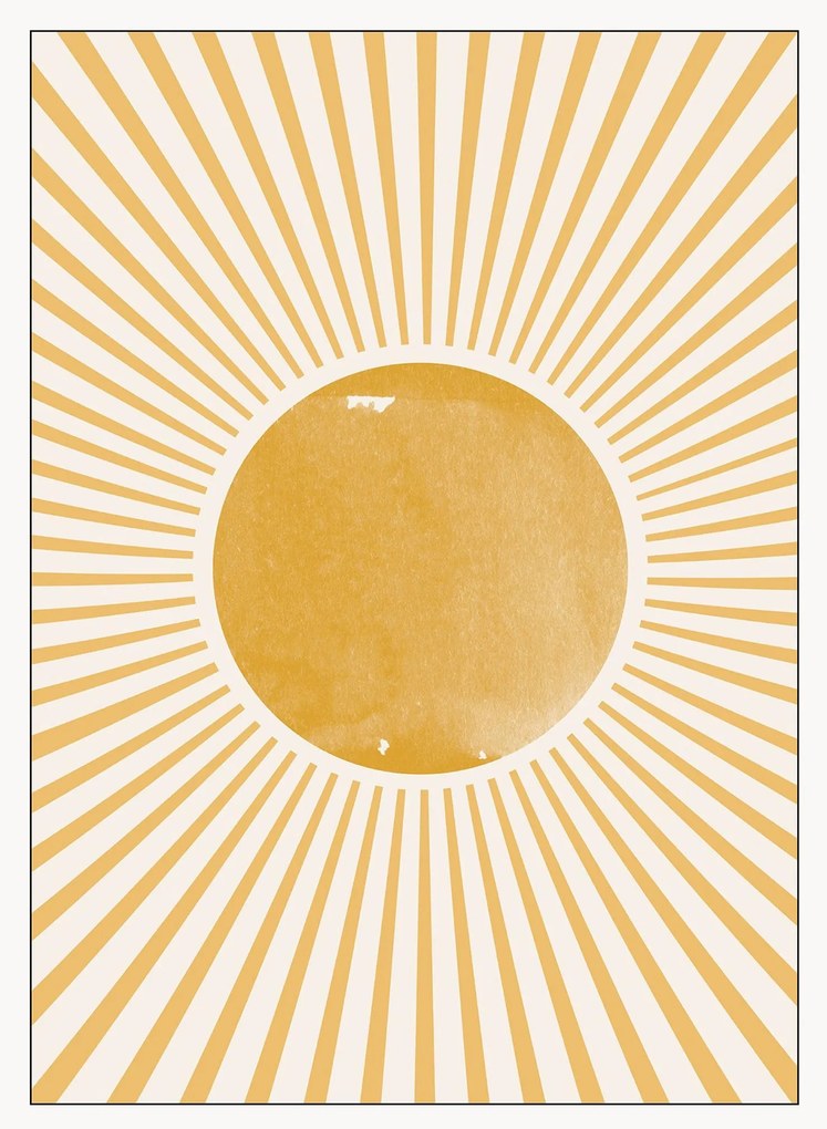 Wanddecoratie Boho Sun