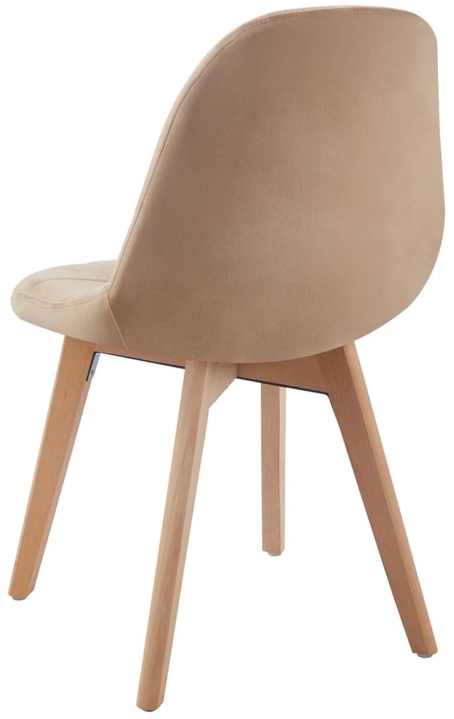 Set 4 Kelen Fluwelen Stoelen