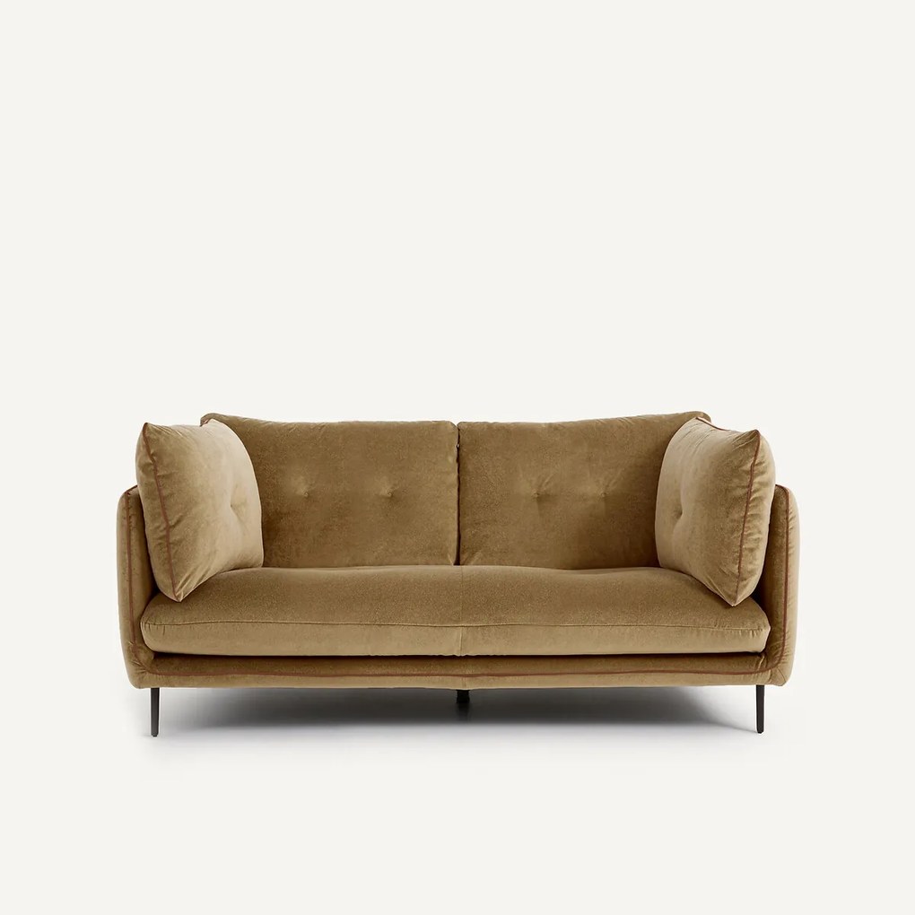 2-zitsbank in linnen fluweel, BOTERO