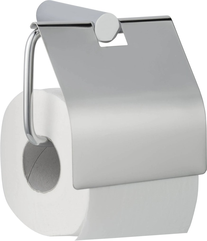 Saqu Lodge toiletrolhouder met klep chroom