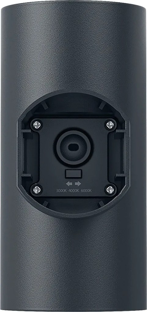 LED Wandlamp Brinton Victa - Antraciet 16,2x7,8cm