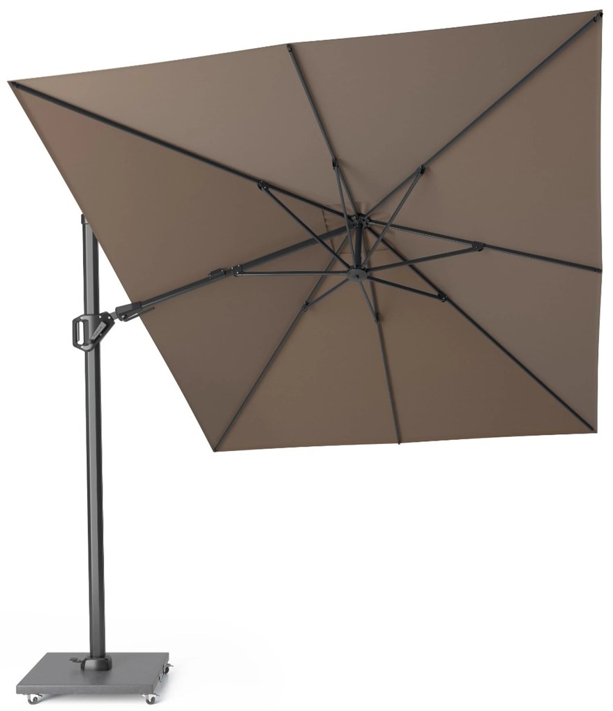 Platinum Challenger zweefparasol 3.5x2.6m T2 premium (incl. voet en hoes)