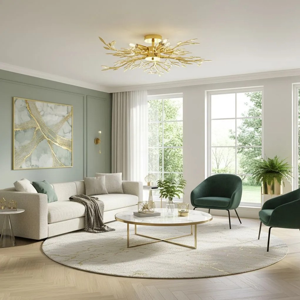 Plafondlamp EBT022-5C GOLD