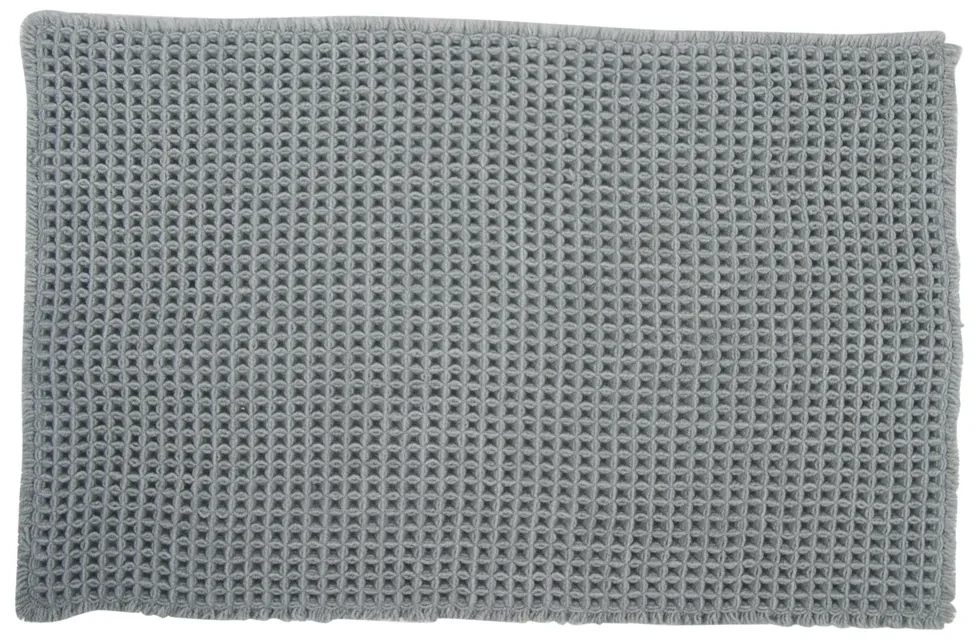 Differnz Wafel badmat 50x80cm grijs